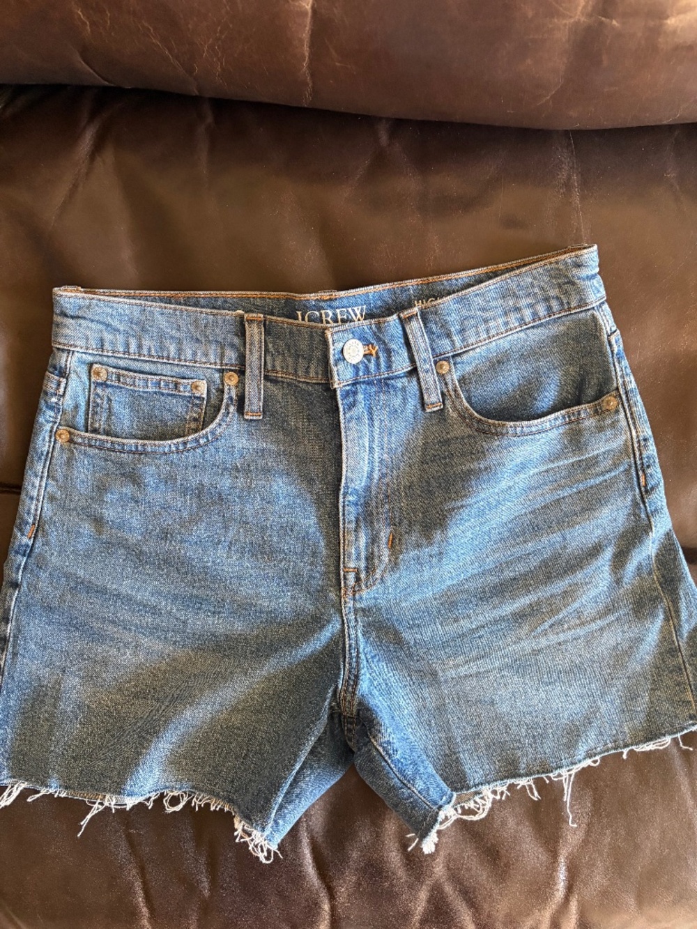 JCrew Women’s High Rise Denim Shorts